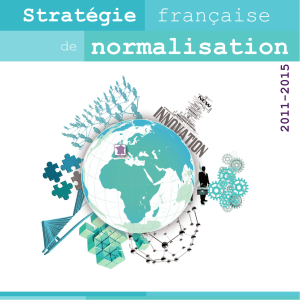 Stratégie de normalisation 2011-2015