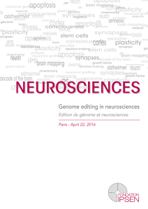 Genome editing in neurosciences - Institut Clinique de la Souris