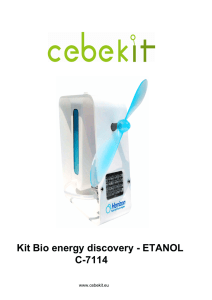 Kit Bio energy discovery - ETANOL C-7114