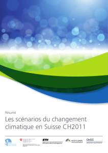 Les scénarios du changement climatique en Suisse CH2011 (PDF
