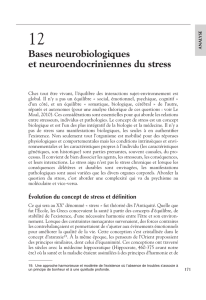 Bases neurobiologiques et neuroendocriniennes du - iPubli