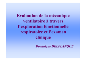 Physiologie respiratoire - EFR - delplanque