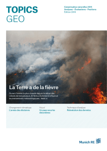 Topics Geo – Catastrophes naturelles 2015