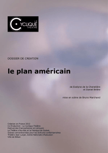 le plan américain - le Cyclique théâtre