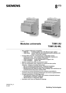 8173 Modules universels TXM1.8U TXM1.8U-ML