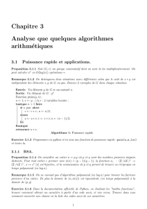 Chapitre 3 Analyse que quelques algorithmes - IMJ-PRG