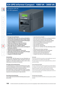 EA-UPS Informer Compact 1000 VA - 3000 VA