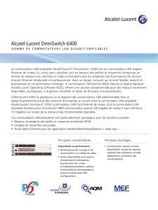 Alcatel-Lucent OmniSwitch 6400