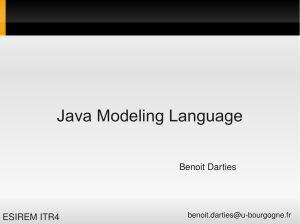 Java Modeling Language