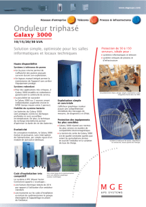 Galaxy 3000 - Onduleurs.fr