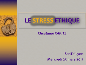 stress éthique