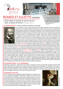 roméo et juliette - Opéra Royal de Wallonie