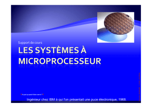 Les systemes à microprocesseur - Des ressources pour les STI