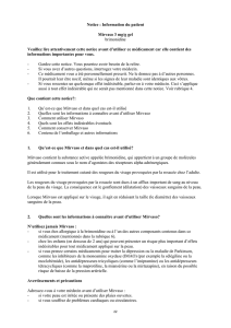 Notice : Information du patient Mirvaso 3 mg/g gel brimonidine