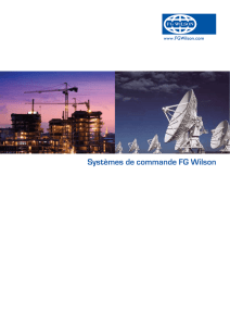 Systèmes de commande FG Wilson