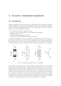 3. Circuits à transistors bipolaires