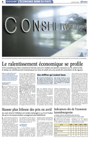 Le Quotidien - Edition du 8 mai 2008 (1) (pdf, 278 Ko)