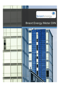 Bnext Energy Meter DIN
