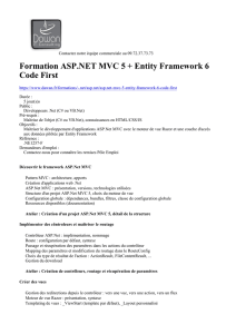 Formation ASP.NET MVC 5 + Entity Framework 6 Code