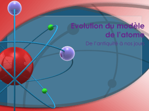3e modele atome - WebPhysiqueChimie