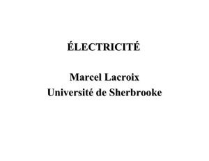 courant alternatif - Université de Sherbrooke