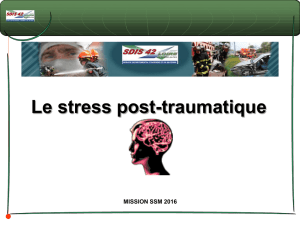 Stress post-traumatique