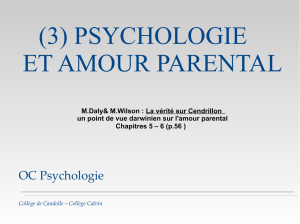 (3) PSYCHOLOGIE ET AMOUR PARENTAL