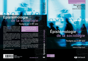 épistémologie de la sociologie