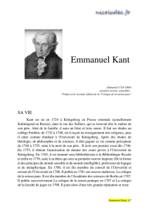 Emmanuel Kant - Psychaanalyse