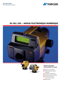 DL-502 / 503 – Niveau éLectroNique Numérique