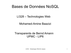 Bases de Données NoSQL