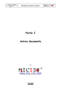Partie J Autres documents