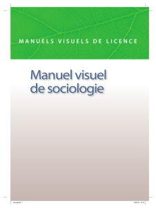 Manuel visuel de sociologie