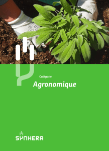 Agronomique