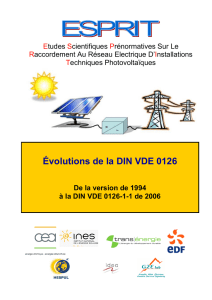 DIN VDE 0126 - Photovoltaïque.info
