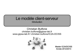 Le modèle client-serveur - GIPSA-Lab