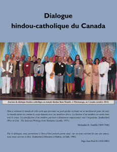 Dialogue hindou-catholique du Canada