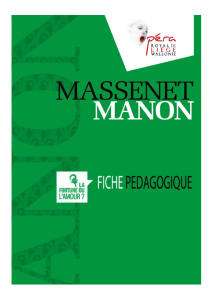 Manon (Jules Massenet) - Opéra Royal de Wallonie