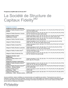 Société de Structure de Capitaux Fidelity