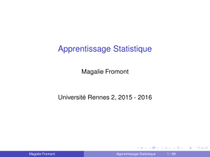 Apprentissage Statistique - Pages personnelles Université Rennes 2