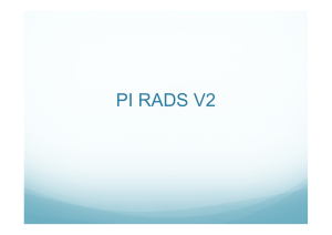 PI RADS 2 - UCL Imaging