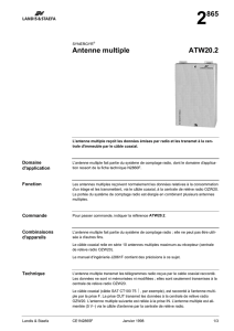 2865 Antenne multiple ATW20.2