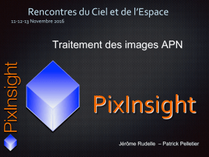 Traitement d`images APN avec PixInsight