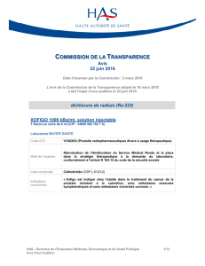 avis de la Commission de la Transparence