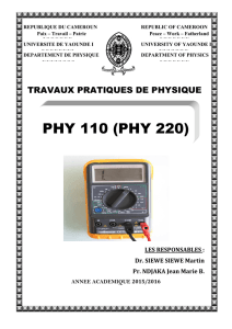 PHY 110 (PHY 220)