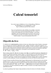 Calcul tensoriel/Version imprimable — Wikilivres