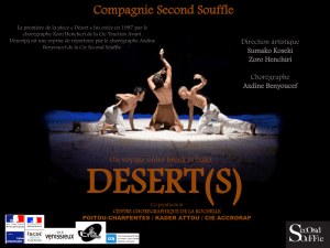 Desert(s) - La Cie Second Souffle