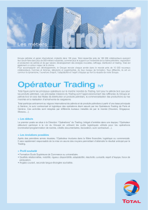 Operateur trading