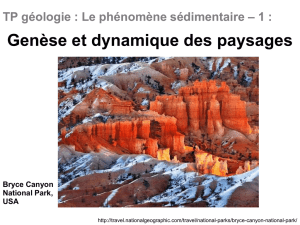 TP géologie : Le phénomène sédimentaire – 1 - bcpst-svt-parc