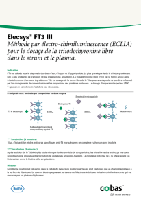 Méthode par électro-chimiluminescence (ECLIA)